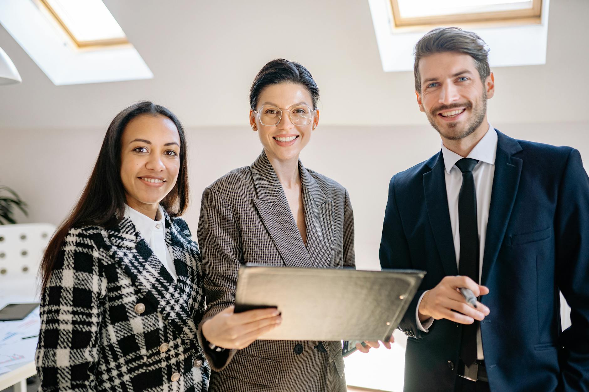 Professionals in a meeting